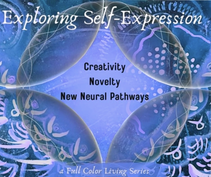 exploring creativity image blue